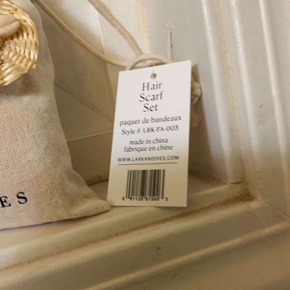 Lark & Ives hair scarf set - Picture 3 of 5